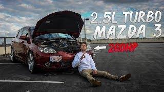 Arseny's TURBO 2.5L Mazda 3 Build!  | Everything You NEED To Know