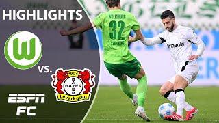 TENSIONS FLARE  Wolfsburg vs. Bayer Leverkusen | Bundesliga Highlights | ESPN FC