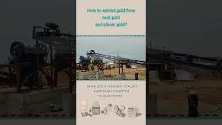 What is the main method to purify alluvial gold?