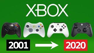 Evolution of Xbox Controllers 2001-2020