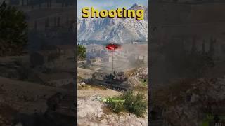 WOT  - Vickers MBT Mk. 3 shoots HE Missile to Grille 15 in Cliff #217