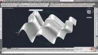 Autocad make 3d surface