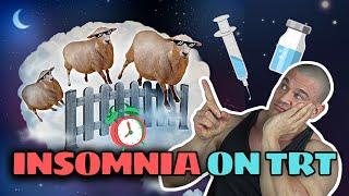 Why You Can't SLEEP On Testosterone Replacement Therapy (TRT) | THE REAL REASONS!