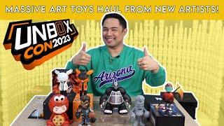 MASSIVE ART TOYS HAUL FROM NEW ARTISTS!!!