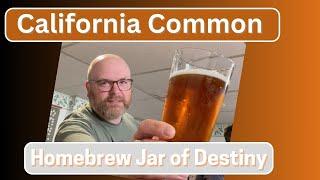 California Common Recipe & Tasting - Homebrew Jar of Destiny