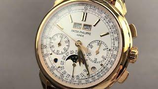 Patek Philippe 5270J-001 Perpetual Calendar Moon Phase Chronograph  - Hands-On Review & Features