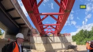 PORR Deutschland: A66 Salzbachtalbrücke - Der Brückenschlag im Bewegtbild