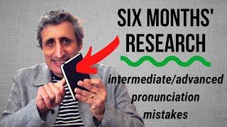 The Top 101 Mispronounced Words by Learners of English | Intermediate and Advanced Common Mistakes