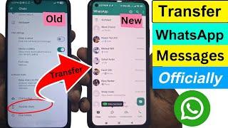 How to Transfer WhatsApp Message From Old Phone to New Phone in 2024