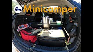 SUV Camper „Skoda Kodiaq“ simply clever. (Doppelter Ladeboden) Stealth Camping.