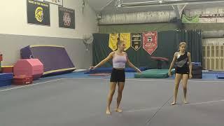 Abbey's new floor routine 2022