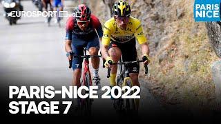 Paris-Nice 2022 - Stage 7 Highlights | Cycling | Eurosport