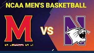 Maryland Terrapins vs Northwestern Wildcats | 2025 NCAA MEN'S BASKETBALL LIVE SCORE