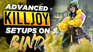 BEST KILLJOY BIND LINEUPS SETUP GUIDE VALORANT 2023