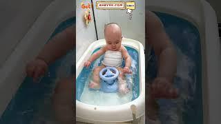 Tired of Slipping in the Tub? Try Our Anti-slip Baby Bath Seat!