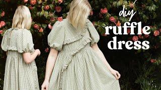 How to Make the PERFECT RUFFLE DRESS | Step-by-Step Sewing Tutorial