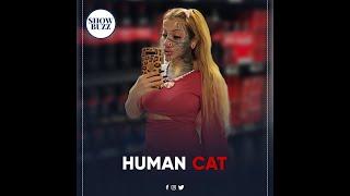 22-Year-Old Italian Woman Gets 20 Body Modifications To Transition Into A Cat