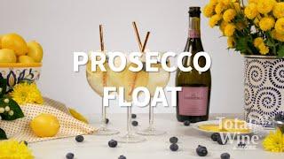 Prosecco Float Cocktail Recipe