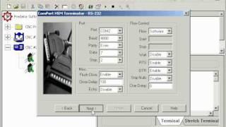 Predator CNC RS232 communications setup video