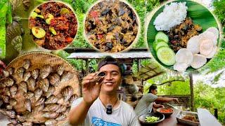 BERBURU BEKICOT DI KEBUN LANJUT MASAK SAMBAL WEDEL & RICA RICA BEKICOT..‼️ ||suasana desa||