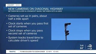 What are these new cameras on the Diagonal Highway going to Boulder?