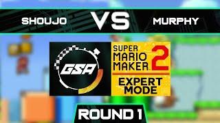 ToransuShoujo vs mmuurphy | Round 1 | GSA SMM2 Expert Mode Speedrun League Playoffs Season 3