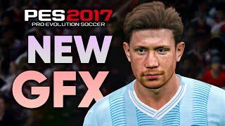 PES 2017 New GFX Mod V2 2024 | CPK & Stadium Server