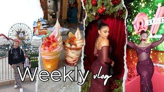 Weekly Vlog! ate literally everything at Disney + influencer makeup event + more jasmeannnn