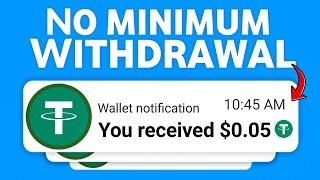 NO MINIMUM WITHDRAWAL  FREE USDT Mining site (2024)