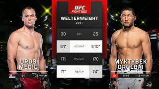 UFC Vegas 82 : Медич VS Оролбай