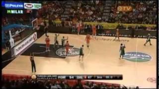 Marcus Brown Zalgiris Last second shot against Electronics