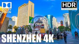 4K China | Walking in Luohu District, Shenzhen, the most densely populated area in Shenzhen