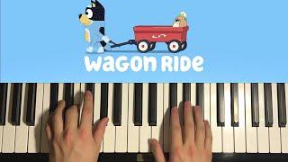 How To Play - Bluey - Wagon Ride (Piano Tutorial Lesson)