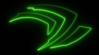 Geforce Logo Glowing Flickering Neon Lights Loop Animation by Fahad VFX