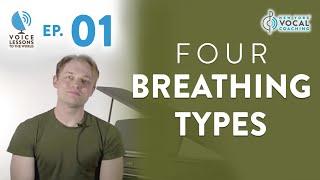 Ep. 1 "4 Breathing Types" - Voice Lessons To The World