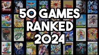 Ranking EVERY Video Game I Played in 2024