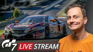 Live Talk und Gran Turismo 7 - PRL Training für Sonntag