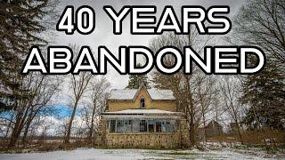 Abandoned Over 40 Years - Old Stone House Filled With Antiques