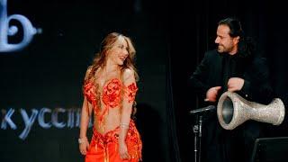 Alla Vats and Artem Uzunov belly dance drums | It’s Time to Play