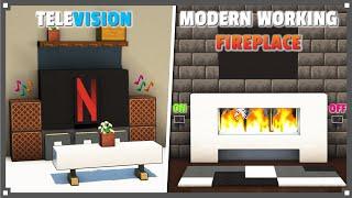 Minecraft Tutorial: 7 Furniture Designs & Ideas!