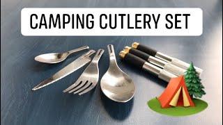 DIY Best eating utensils for Camping or Travel