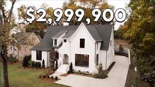 INSIDE THIS $2,999,900 English-Inspired Luxury Home! // Nashville Real Estate // Stephen Miller