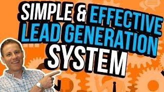 How To Build A Simple Lead Generation System [To Sell Digital Marketing Services]