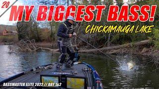 My BIGGEST BASS EVER in a Tournament!! - Bassmaster Elite Chickamauga 2022 Day 1&2 - UFB S2 E20