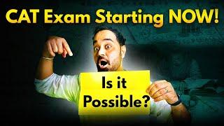 CAT Exam Preparation Starting Now ? | Is It Possible To Crack CAT ? | MBA Preparation Guide #catexam