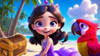 L'AVENTURE DE PRINCESSE LÉA ET LES ANIMAUX À LA PLAGE - FRENCH DESSIN ANIMÉ