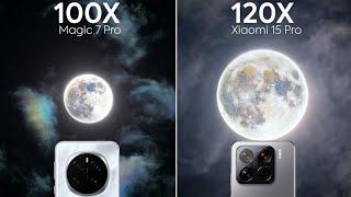 Honor Magic 7 Pro vs Xiaomi 15 Pro Live Zoom Test Comparison