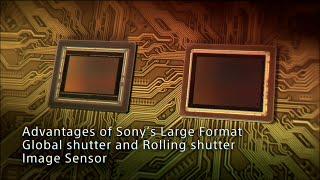 Advantages of Large Format Global Shutter and Rolling Shutter Image Sensor