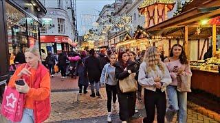 Birmingham City Centre, German Market Birmingham, Christmas Eve 2024