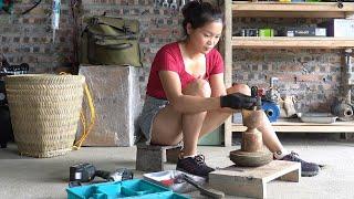 A Country Girl Helps Her Neighbor Restore an Electric Motor